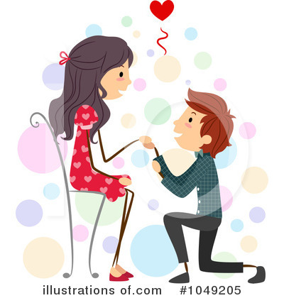 Engaged Clipart #1049205 by BNP Design Studio