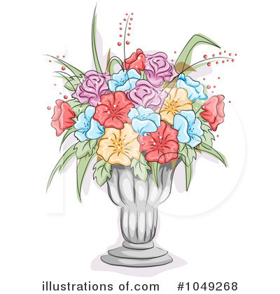 Vase Clipart #1049268 by BNP Design Studio