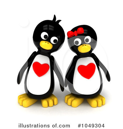 Penguins Clipart #1049304 by BNP Design Studio