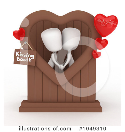 Kissing Clipart #1049310 by BNP Design Studio
