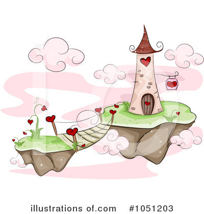 Floating Island Clipart #1051203 by BNP Design Studio