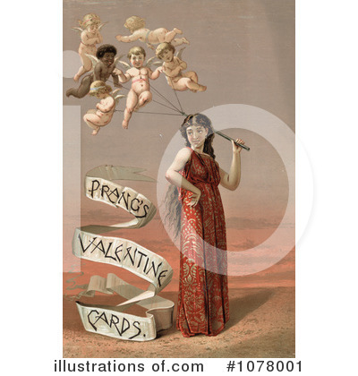 Royalty-Free (RF) Valentine Clipart Illustration by JVPD - Stock Sample #1078001