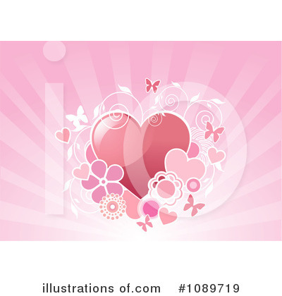 Royalty-Free (RF) Valentine Clipart Illustration by Pushkin - Stock Sample #1089719