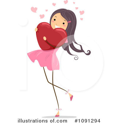 Royalty-Free (RF) Valentine Clipart Illustration by BNP Design Studio - Stock Sample #1091294