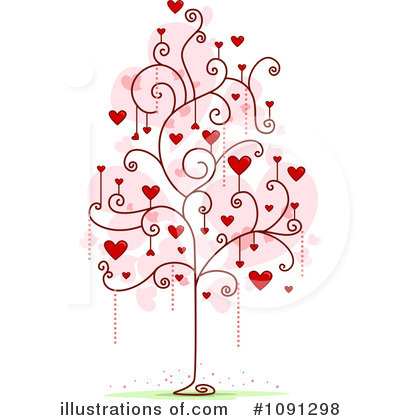 Royalty-Free (RF) Valentine Clipart Illustration by BNP Design Studio - Stock Sample #1091298