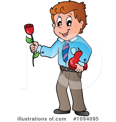 Royalty-Free (RF) Valentine Clipart Illustration by visekart - Stock Sample #1094095