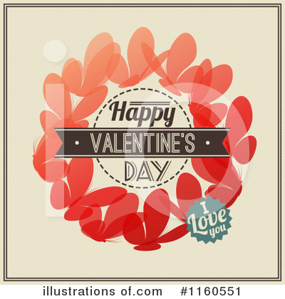 Royalty-Free (RF) Valentine Clipart Illustration by elena - Stock Sample #1160551