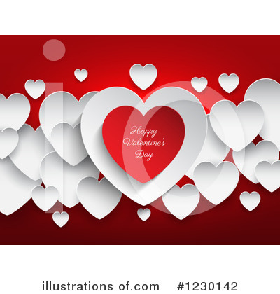 Royalty-Free (RF) Valentine Clipart Illustration by KJ Pargeter - Stock Sample #1230142