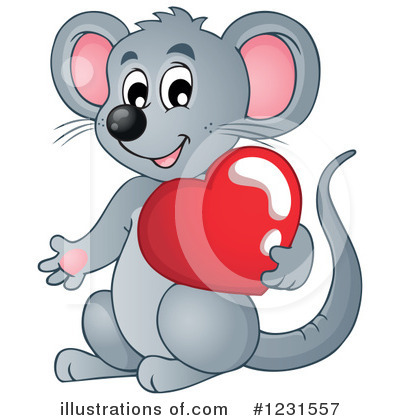 Royalty-Free (RF) Valentine Clipart Illustration by visekart - Stock Sample #1231557