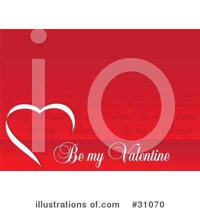 Royalty-Free (RF) Valentine Clipart Illustration by Eugene - Stock Sample #31070