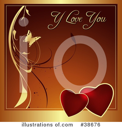 Royalty-Free (RF) Valentine Clipart Illustration by dero - Stock Sample #38676