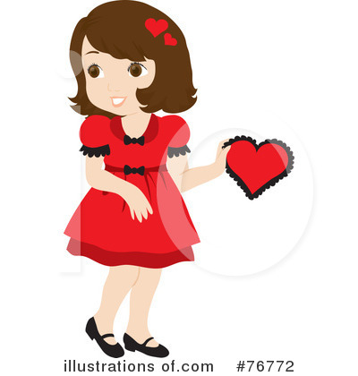 Royalty-Free (RF) Valentine Clipart Illustration by Rosie Piter - Stock Sample #76772