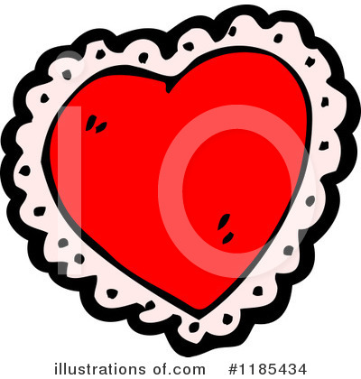 Royalty-Free (RF) Valentine Heart Clipart Illustration by lineartestpilot - Stock Sample #1185434