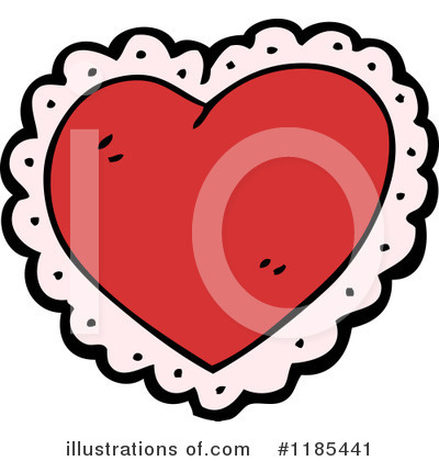 Royalty-Free (RF) Valentine Heart Clipart Illustration by lineartestpilot - Stock Sample #1185441