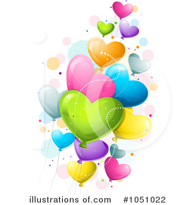Balloons Clipart #1051022 by BNP Design Studio