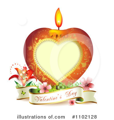 Royalty-Free (RF) Valentines Day Clipart Illustration by merlinul - Stock Sample #1102128