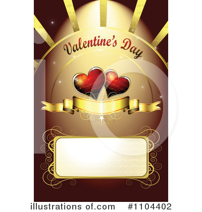 Royalty-Free (RF) Valentines Day Clipart Illustration by merlinul - Stock Sample #1104402