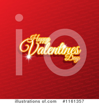 Valentines Day Background Clipart #1161357 by KJ Pargeter