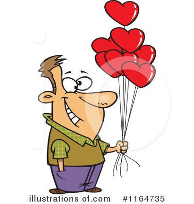 Royalty-Free (RF) Valentines Day Clipart Illustration by toonaday - Stock Sample #1164735