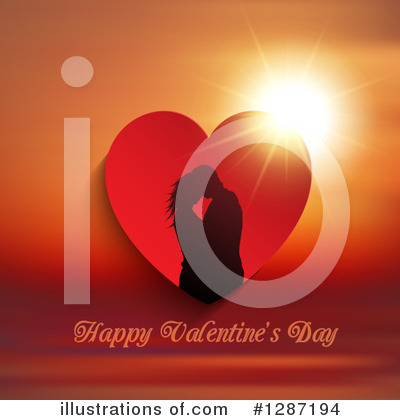 Royalty-Free (RF) Valentines Day Clipart Illustration by KJ Pargeter - Stock Sample #1287194