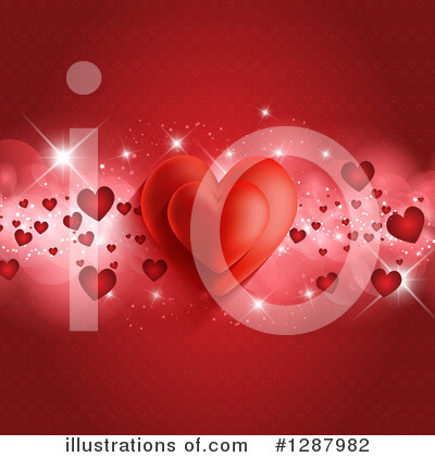 Valentines Day Clipart #1287982 by KJ Pargeter