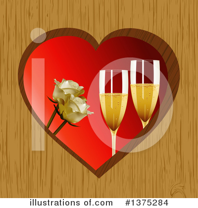Champagne Clipart #1375284 by elaineitalia