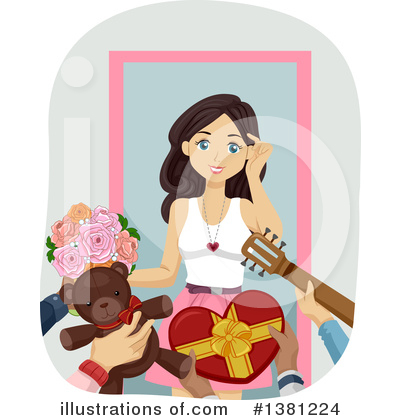 Royalty-Free (RF) Valentines Day Clipart Illustration by BNP Design Studio - Stock Sample #1381224