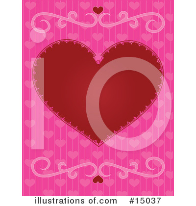 Royalty-Free (RF) Valentines Day Clipart Illustration by Maria Bell - Stock Sample #15037