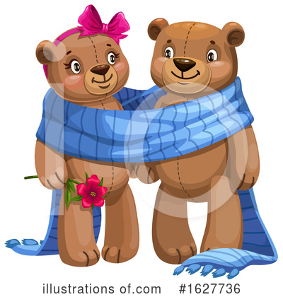 Couple Clipart #1627736 by Vector Tradition SM