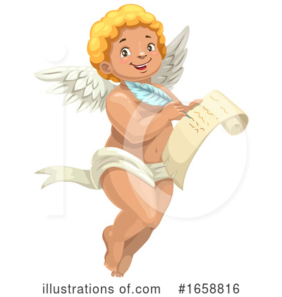 Cupid Clipart #1658816 by Vector Tradition SM