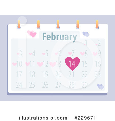 Royalty-Free (RF) Valentines Day Clipart Illustration by Qiun - Stock Sample #229671
