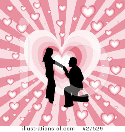 Royalty-Free (RF) Valentines Day Clipart Illustration by KJ Pargeter - Stock Sample #27529