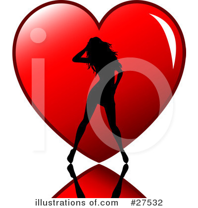 Royalty-Free (RF) Valentines Day Clipart Illustration by KJ Pargeter - Stock Sample #27532