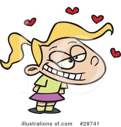 Royalty-Free (RF) Valentines Day Clipart Illustration by toonaday - Stock Sample #28741