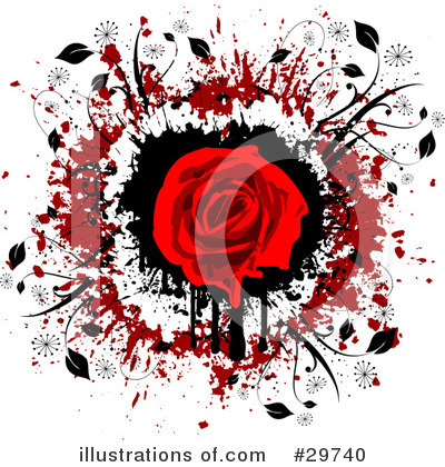 Rose Clipart #29740 by KJ Pargeter