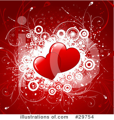 Royalty-Free (RF) Valentines Day Clipart Illustration by KJ Pargeter - Stock Sample #29754