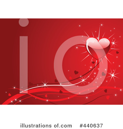 Royalty-Free (RF) Valentines Day Clipart Illustration by Pushkin - Stock Sample #440637