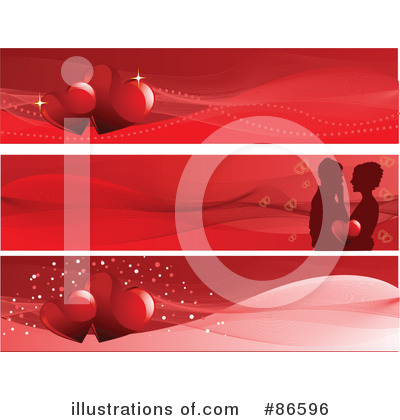 Royalty-Free (RF) Valentines Day Clipart Illustration by Pushkin - Stock Sample #86596