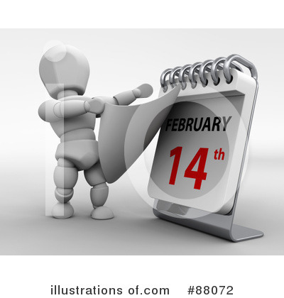 Royalty-Free (RF) Valentines Day Clipart Illustration by KJ Pargeter - Stock Sample #88072