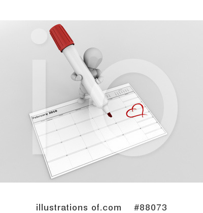 Royalty-Free (RF) Valentines Day Clipart Illustration by KJ Pargeter - Stock Sample #88073