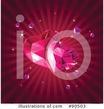 Royalty-Free (RF) Valentines Day Clipart Illustration by Pushkin - Stock Sample #90503