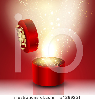 Royalty-Free (RF) Valentines Day Gift Clipart Illustration by KJ Pargeter - Stock Sample #1289251