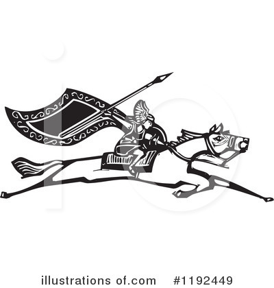Royalty-Free (RF) Valkyrie Clipart Illustration by xunantunich - Stock Sample #1192449