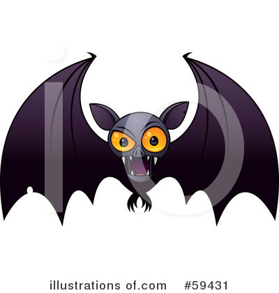 Bat Clipart #59431 by John Schwegel