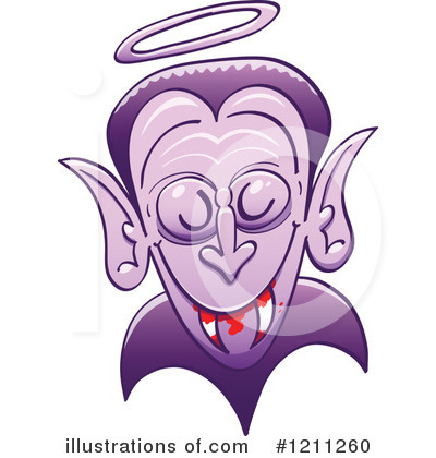 Royalty-Free (RF) Vampire Clipart Illustration by Zooco - Stock Sample #1211260