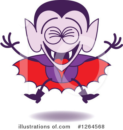 Vampire Clipart #1264568 by Zooco