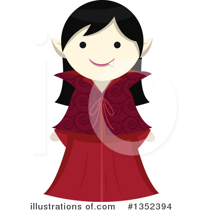Royalty-Free (RF) Vampire Clipart Illustration by BNP Design Studio - Stock Sample #1352394