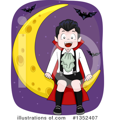 Royalty-Free (RF) Vampire Clipart Illustration by BNP Design Studio - Stock Sample #1352407
