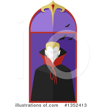 Royalty-Free (RF) Vampire Clipart Illustration by BNP Design Studio - Stock Sample #1352413