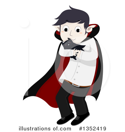 Vampire Boy Clipart #1352419 by BNP Design Studio